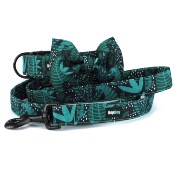 GREEN ESCAPE collier chien vert